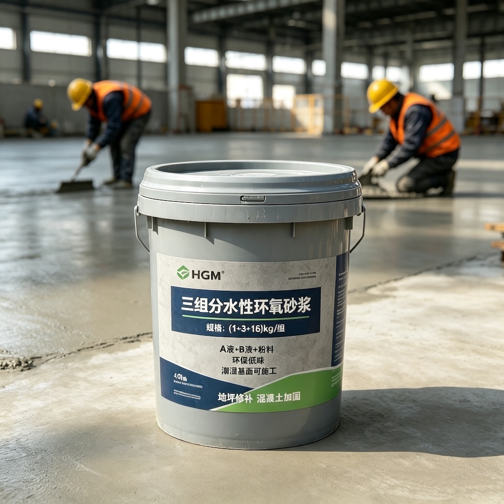 顺德三组份水性环氧砂浆